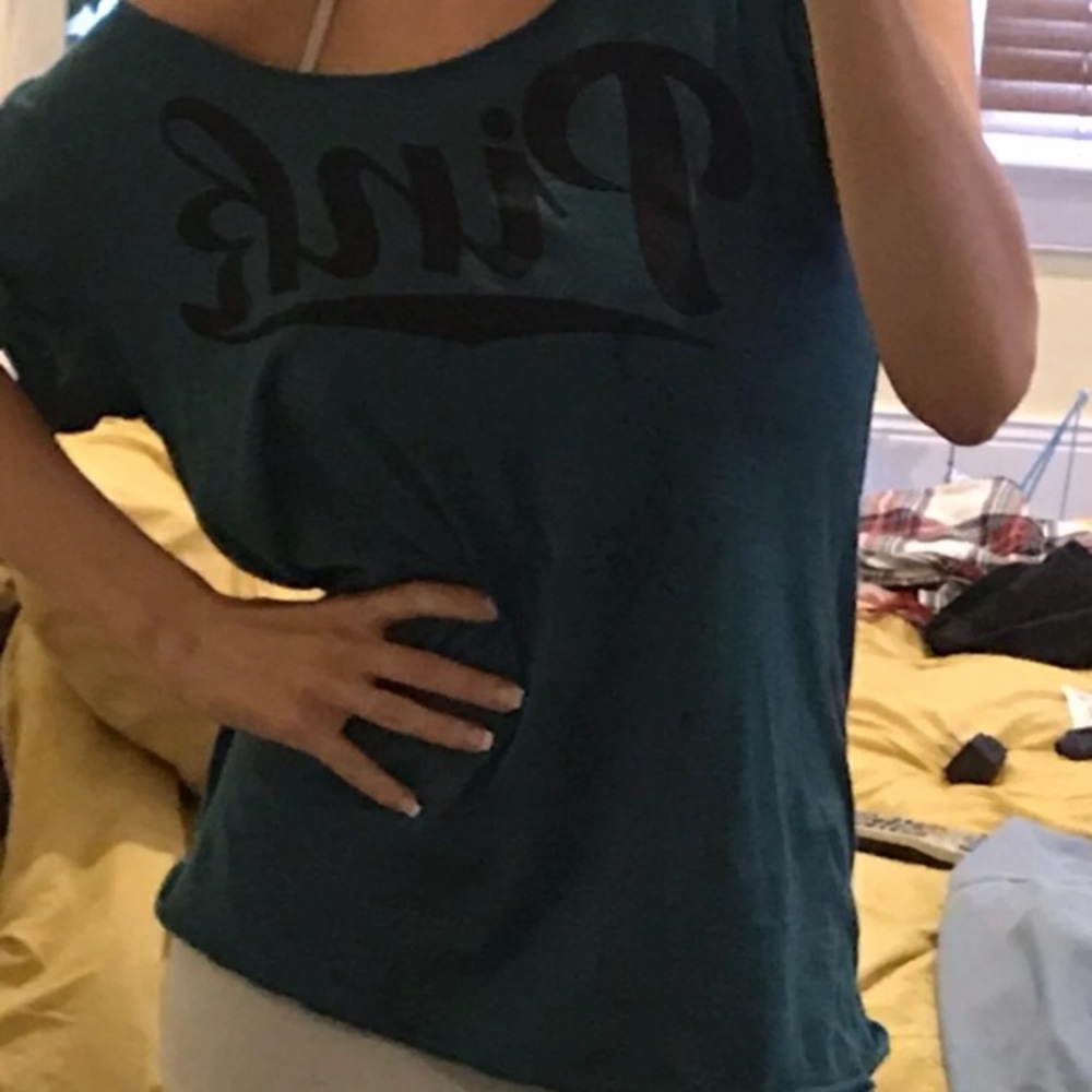 Victoria’s Secret teal tee